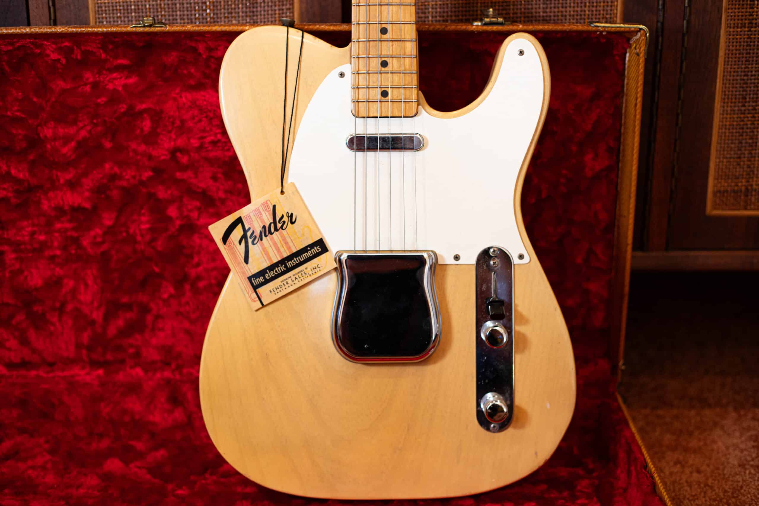 Vintage 1964 Fender Telecaster Solid Body Electric Guitar