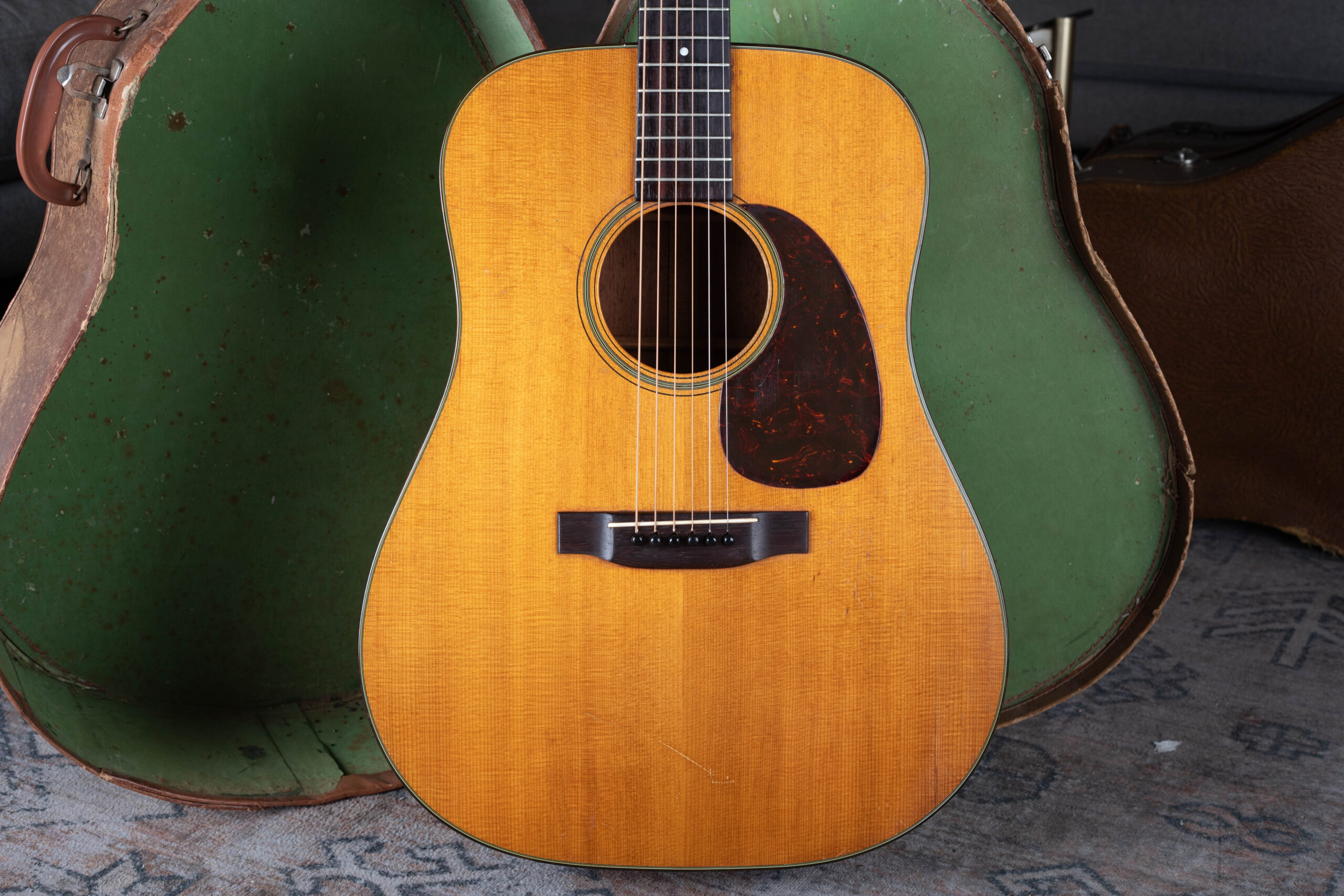 1955 Martin D-18 Guitar in Excellent Condition Available at Joe's Vintage Guitars
