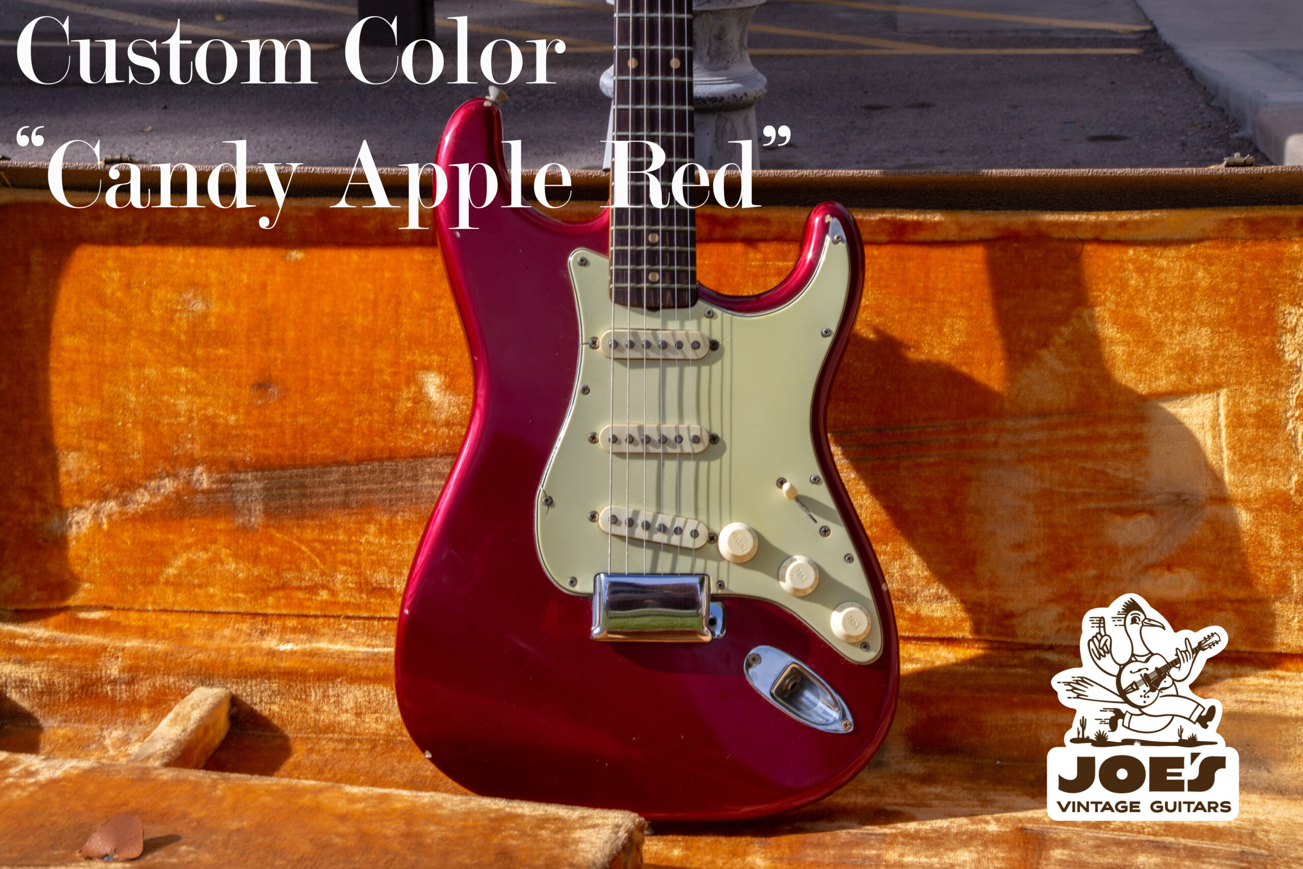 Custom Candy Apple Red Fender Stratocaster