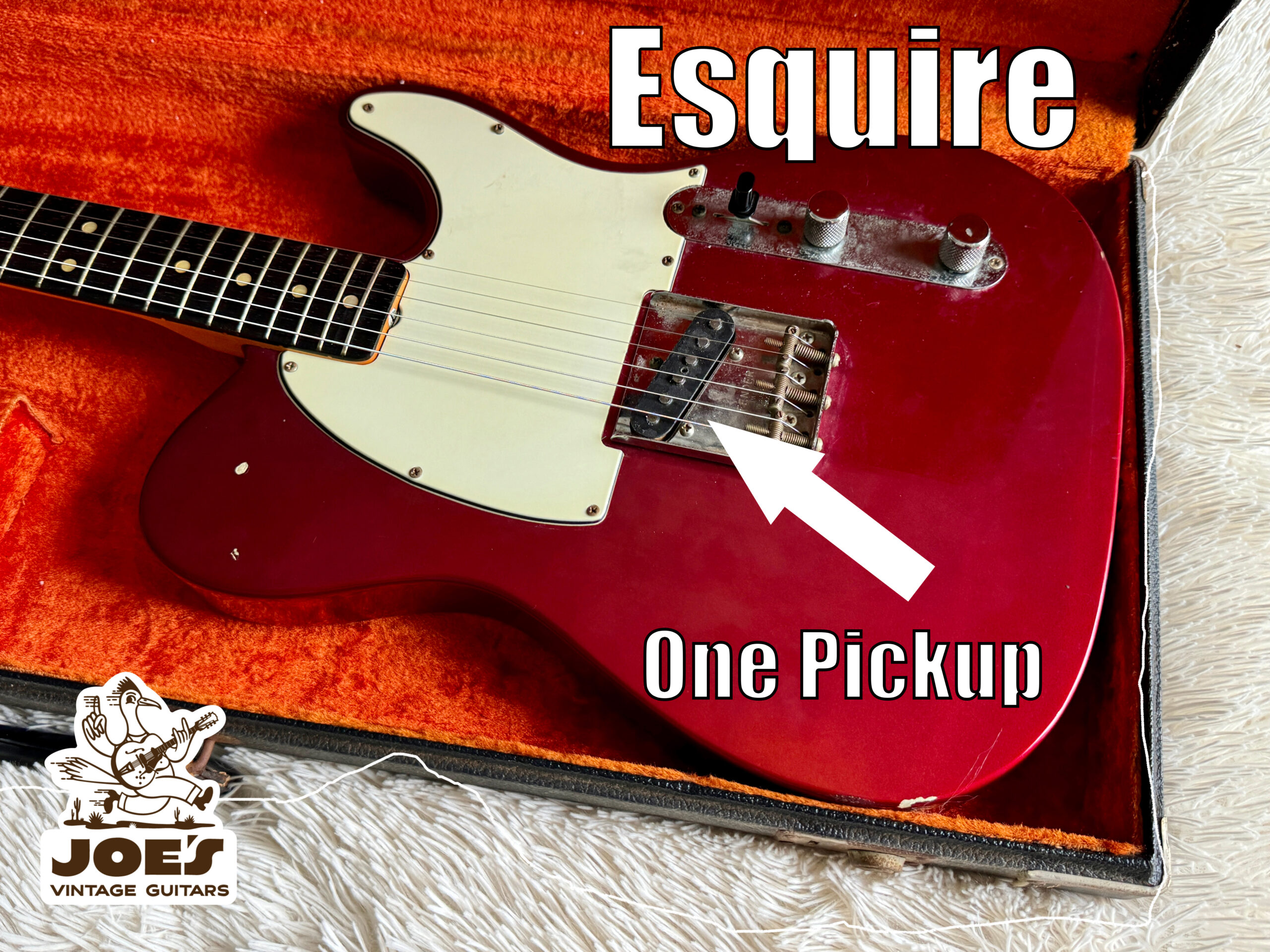 Esquire Guitars Have One Pickup