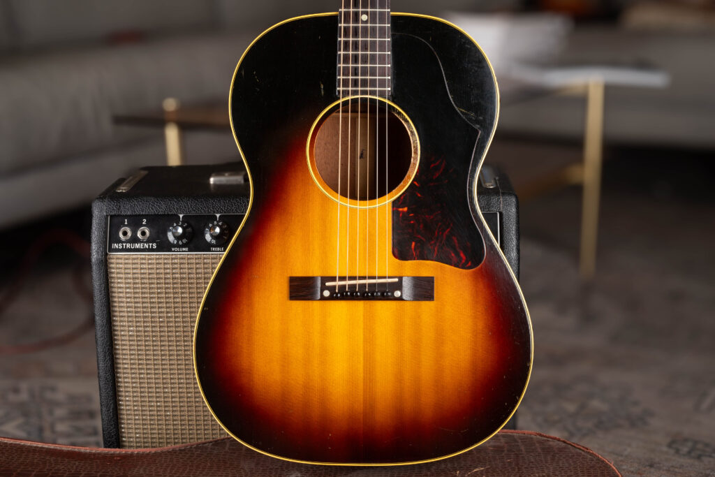 Vintage 1956 Gibson LG-2 Acoustic Guitar