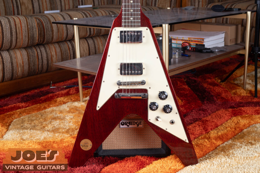 Vintage Gibson Flying V Alpine White 1980