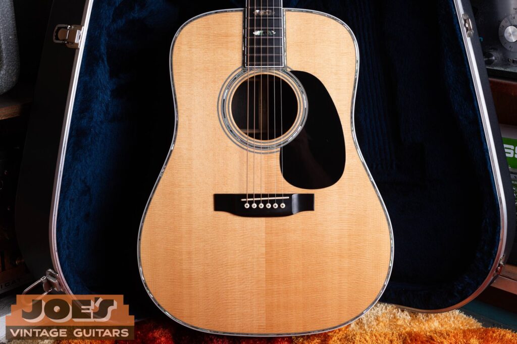 Classic Martin D-45 Acoustic Guitar with Elegant Detailing